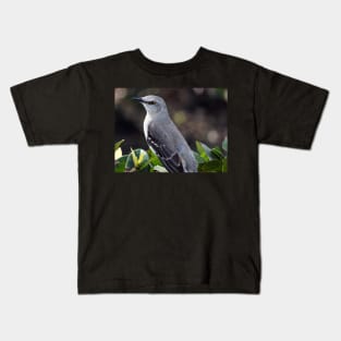 State Bird Northern Mockingbird Kids T-Shirt